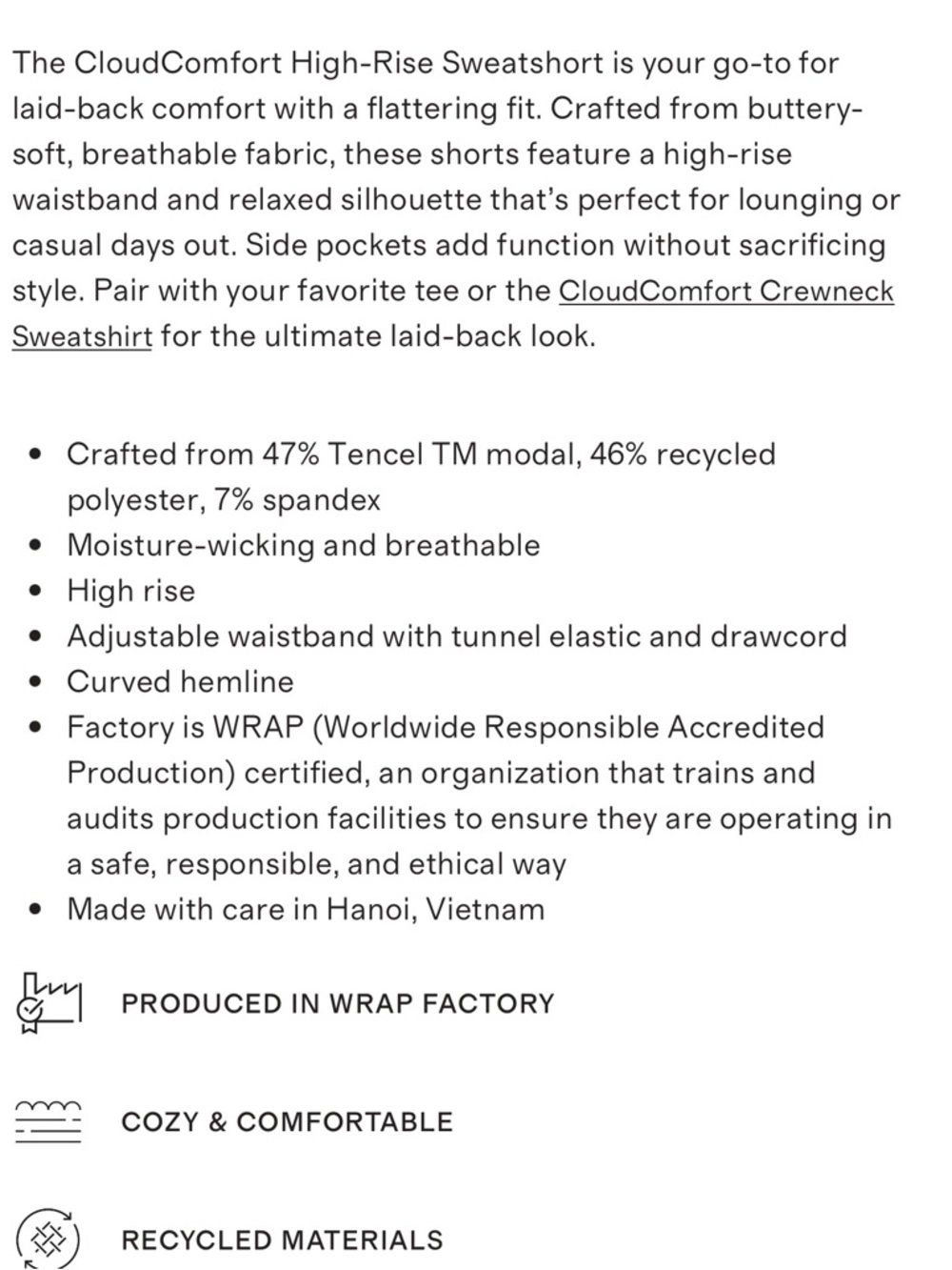 Quince Navy CloudComfort Pull-On Shorts - Picture 4 of 4